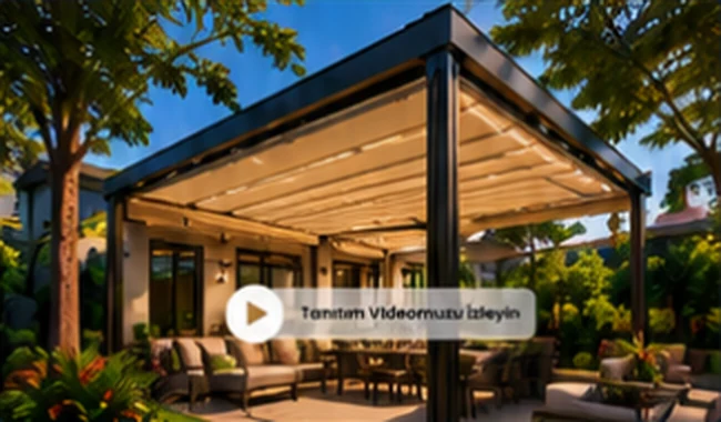 Tenteco pergola uygulaması