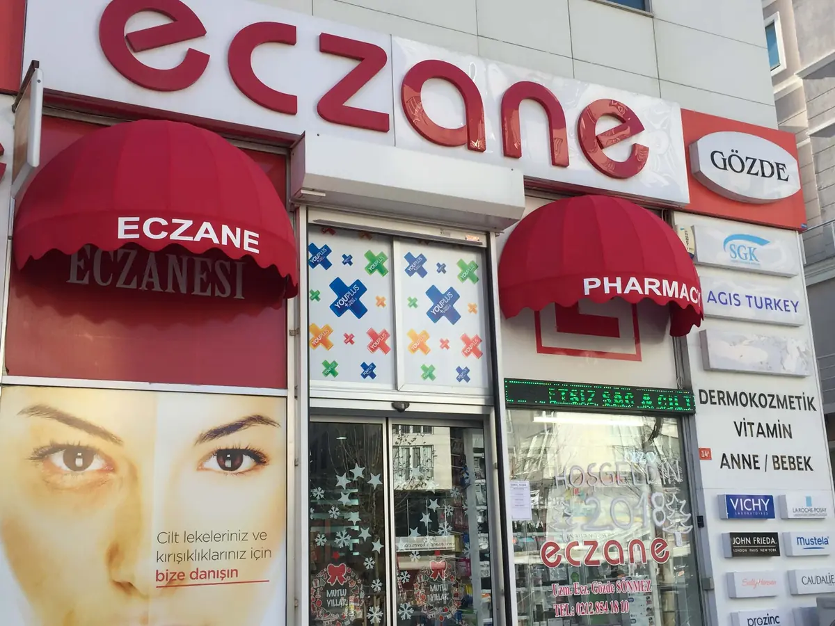 eczane icin kirmizi karpuz tente