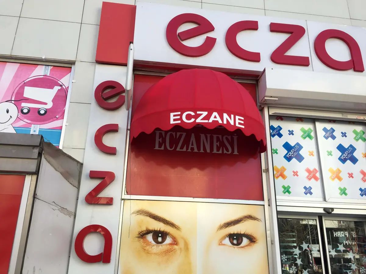 eczane girisi balon karpuz tente